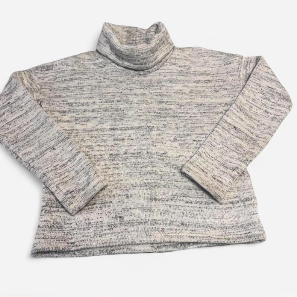 Columbia Women's Marled Gray Turtleneck Sweater